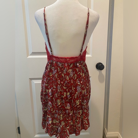NWOT FREE PEOPLE Last Night Mini Nightgown Slipdress - Picture 6 of 11